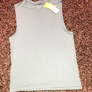 All in Motion Green Muscle Tee Tank Top